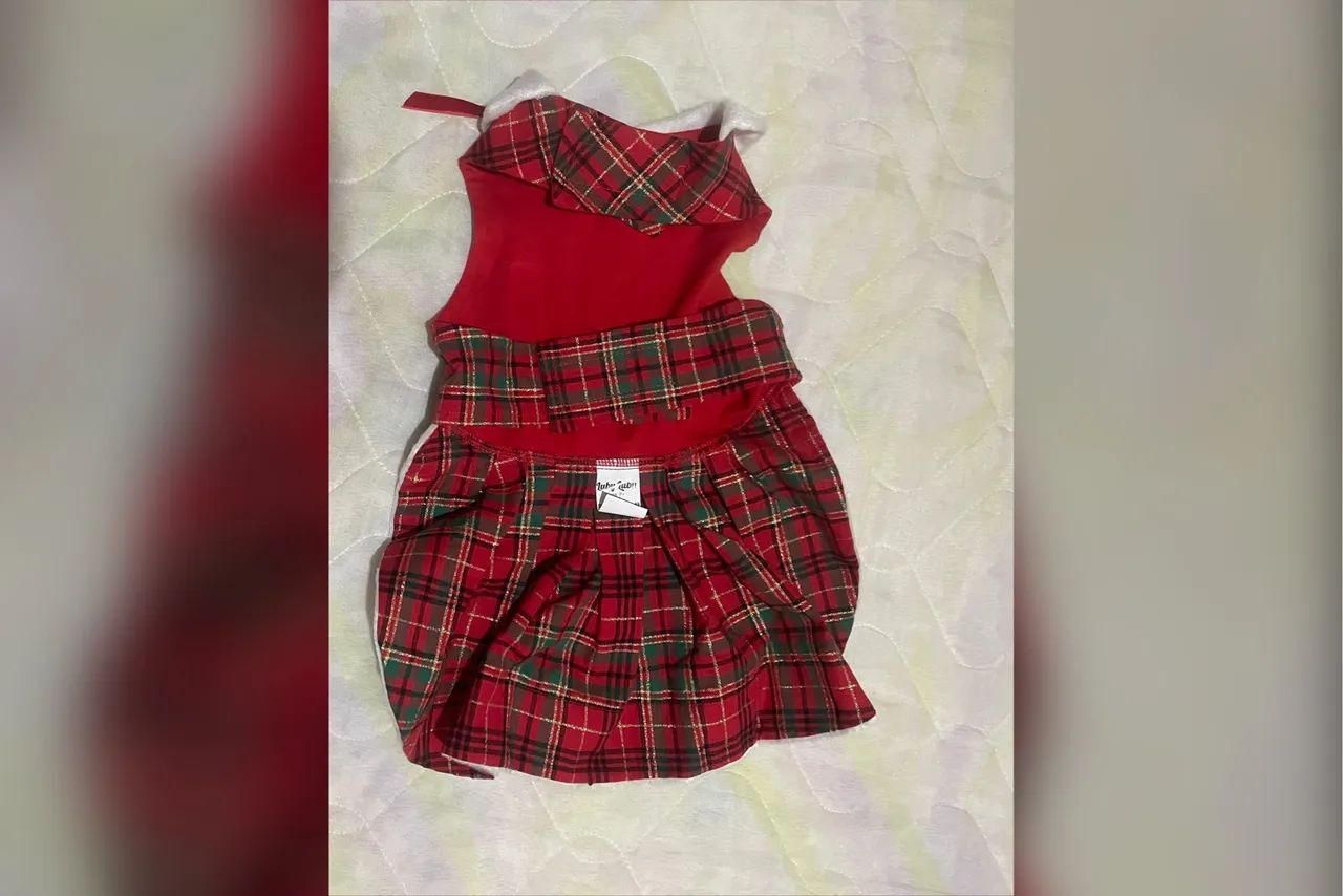 Vestido de Natal para Cachorro - Foto 2