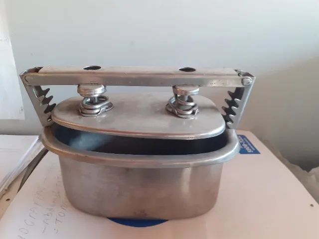 FORMA AÇO INOX OVAL PARA PRESUNTO COZIDO