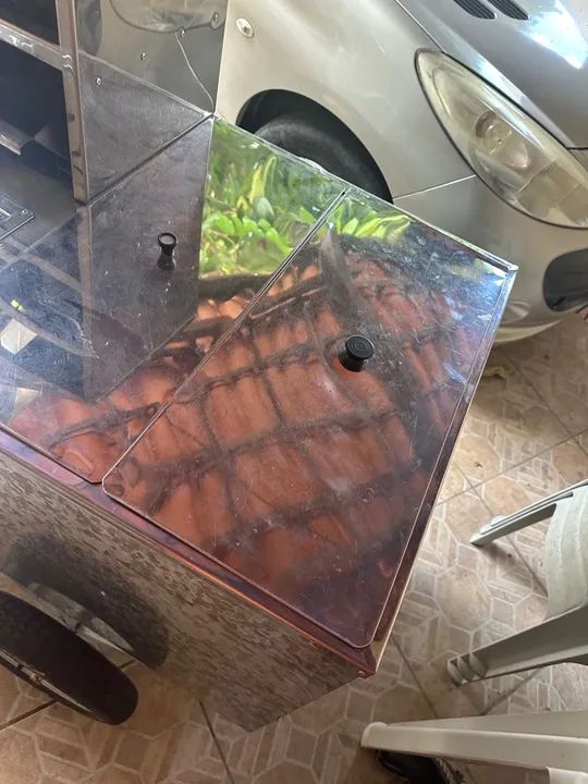 Carrinho de lanches em aço inox - Foto 2
