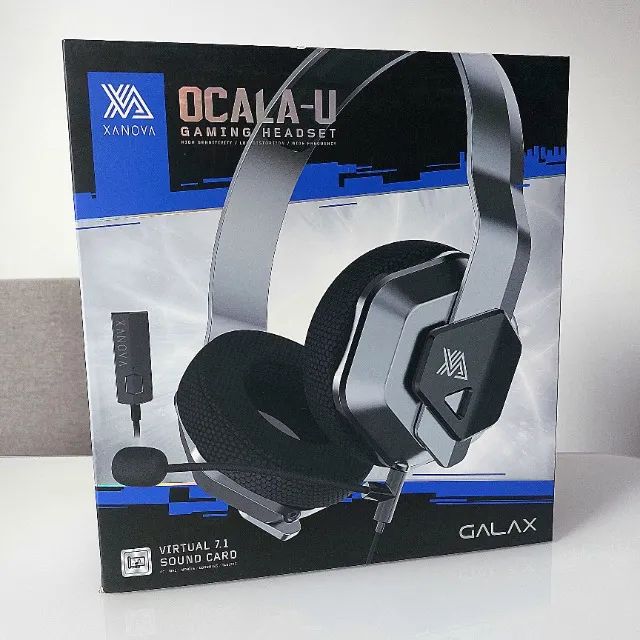 Fone Headset Gamer Xanova Ocala-U 7.1 com Microfone - P2 - Foto 2