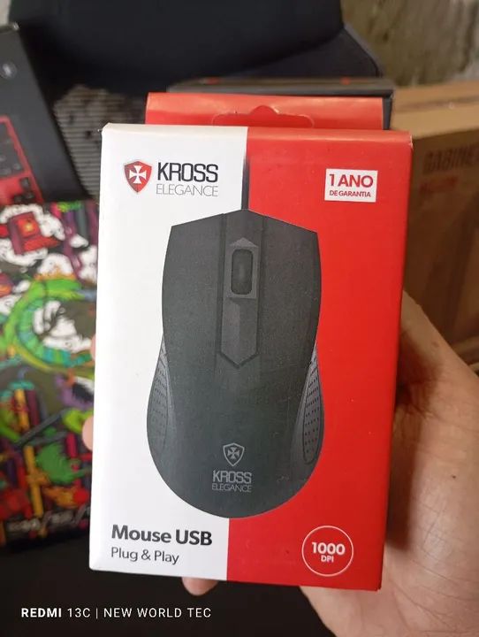 Mouse USB plug & play kross