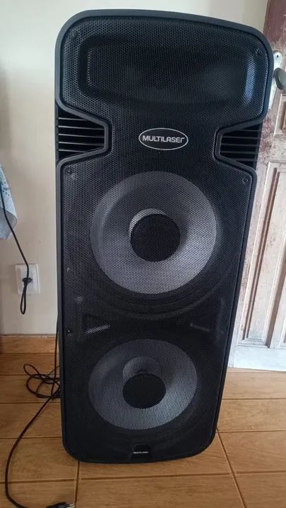 Caixa de Som Multilaser com Bluetooth e Luzes - Foto 2