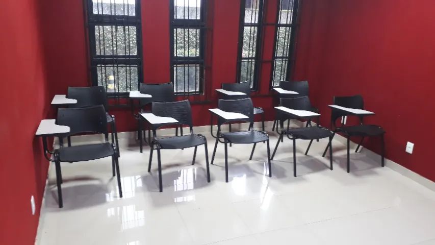 Cadeiras para escola com prancheta - Unidade