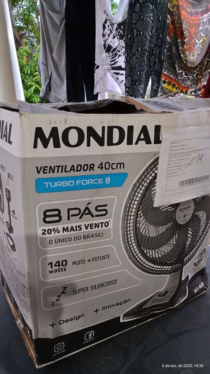 Mondial Turbo Force 8 Blade Fan64317208799361121