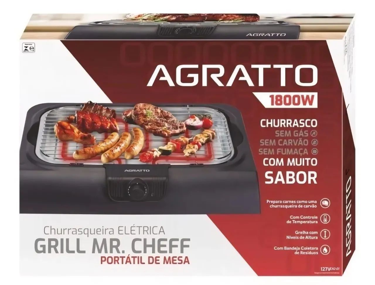 Churrasqueira elétrica 