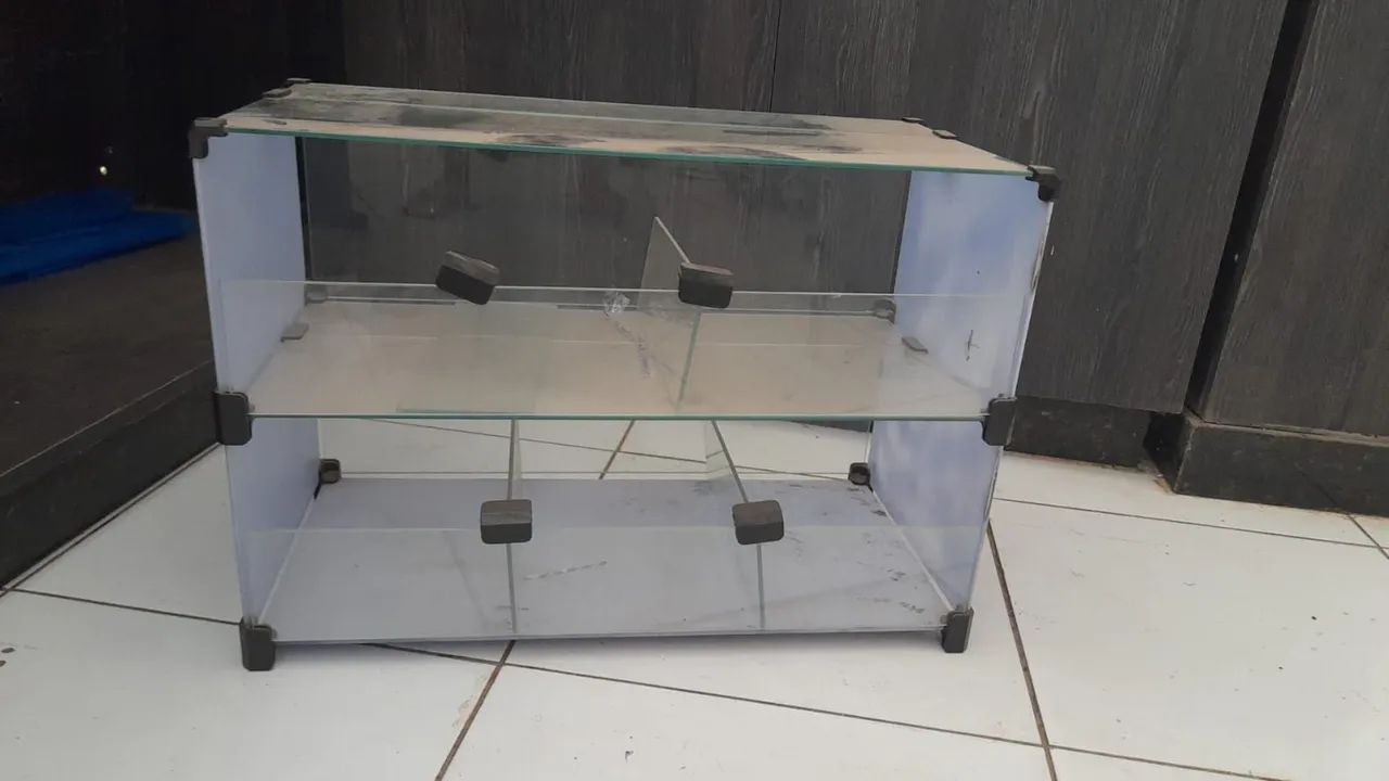 Prateleira de vidro para comércio - Foto 2