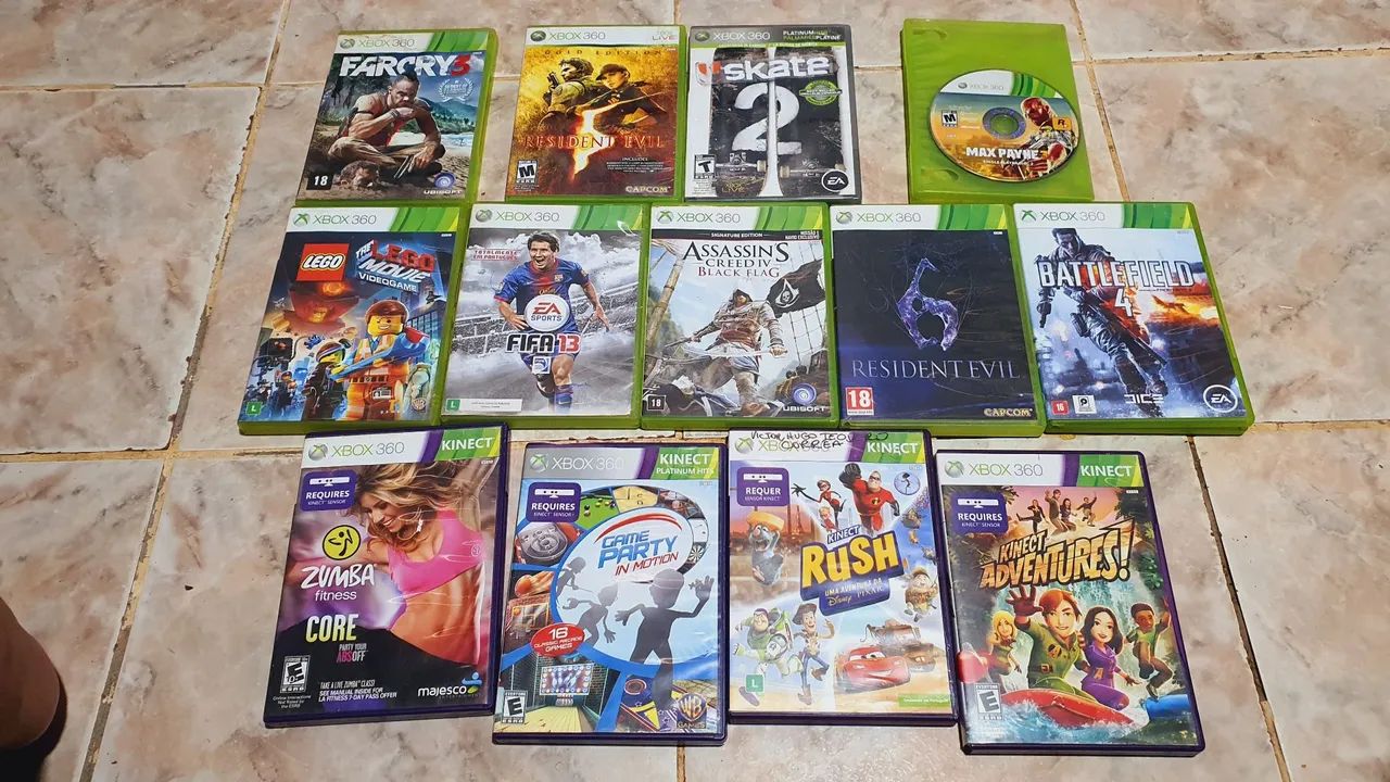  jogos Xbox 360  originais - Diversos Passo cartão pego troca  - Foto 4