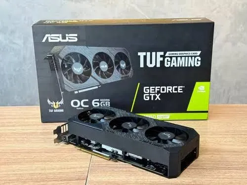 Placa de Vídeo ASUS TUF Gaming GeForce GTX 1660 Super Triple Fan