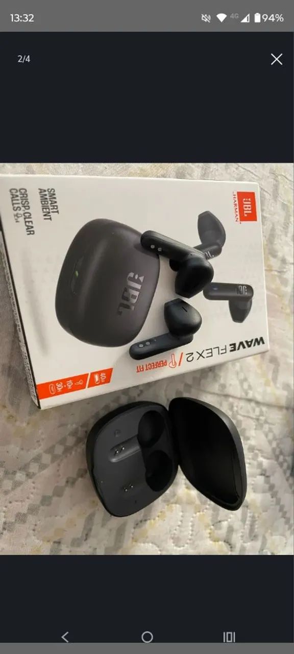 Fone Bluetooth JBL Wave Flex 2 Original Novo64302952194819121