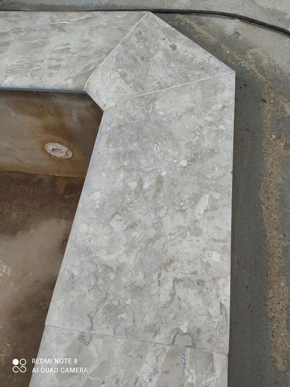 Borda em marmore travertino  - Foto 5