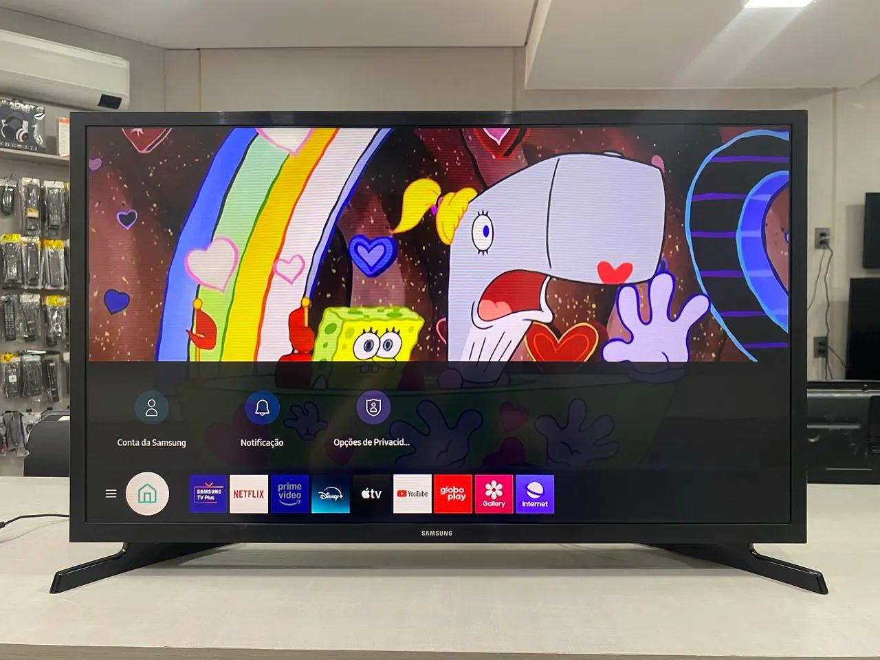 Tv Samsung smart tizen 32 polegadas funcionando perfeitamente! - Foto 5