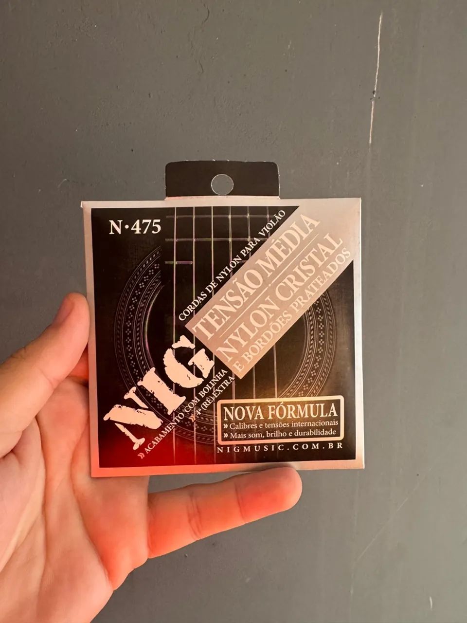 Corda de violão nylon Nig 