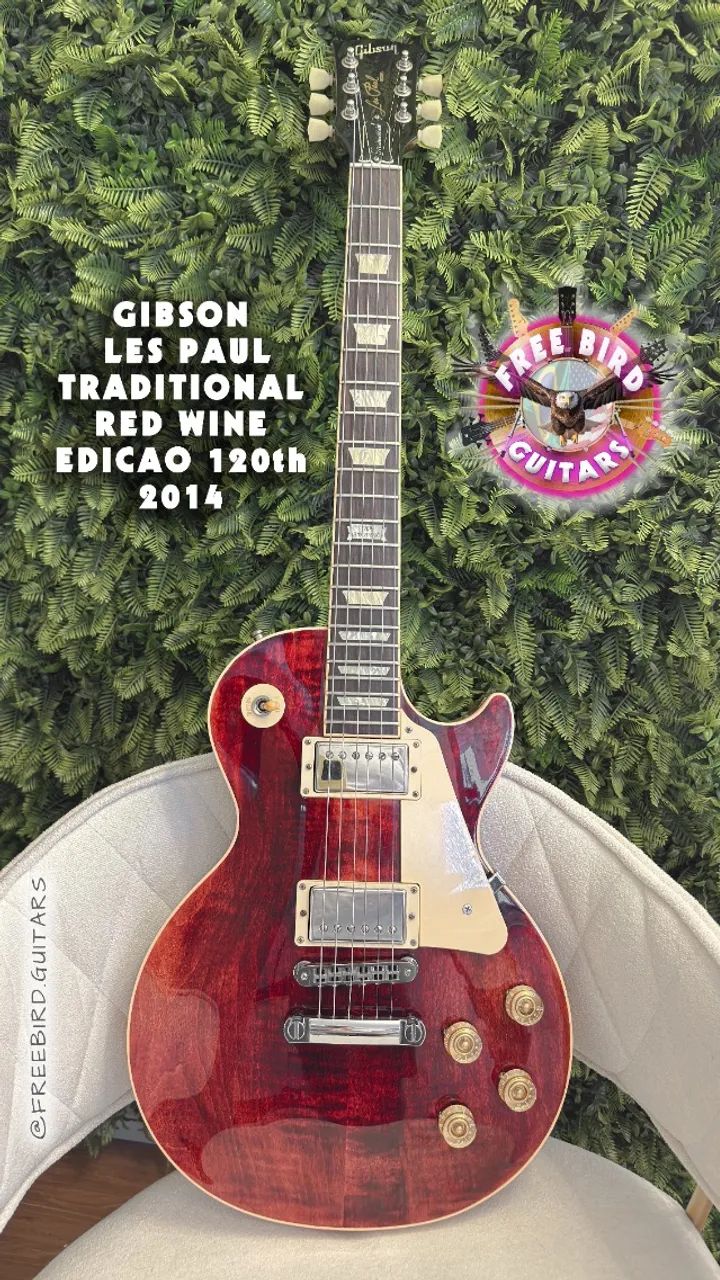 Gibson Les Paul Traditional 120th 2014年製 Gibson Les Paul Traditional 2014 - Red Wine 120th Anniversary