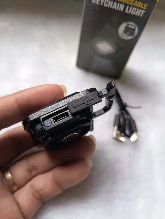 Lanterna chaveiro Recarregável  - 4 modos de iluminação  - Foto 3