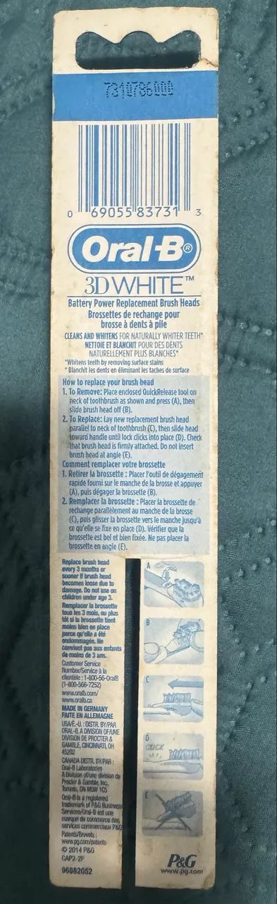 Refil para escova de dentes elétrica oral B  - Foto 2