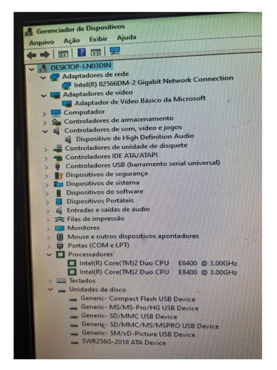 Computador HP DC-5800 Core 2 Duo e8400 ( 2 x 3.0 Ghz ) Com SSD - Foto 5