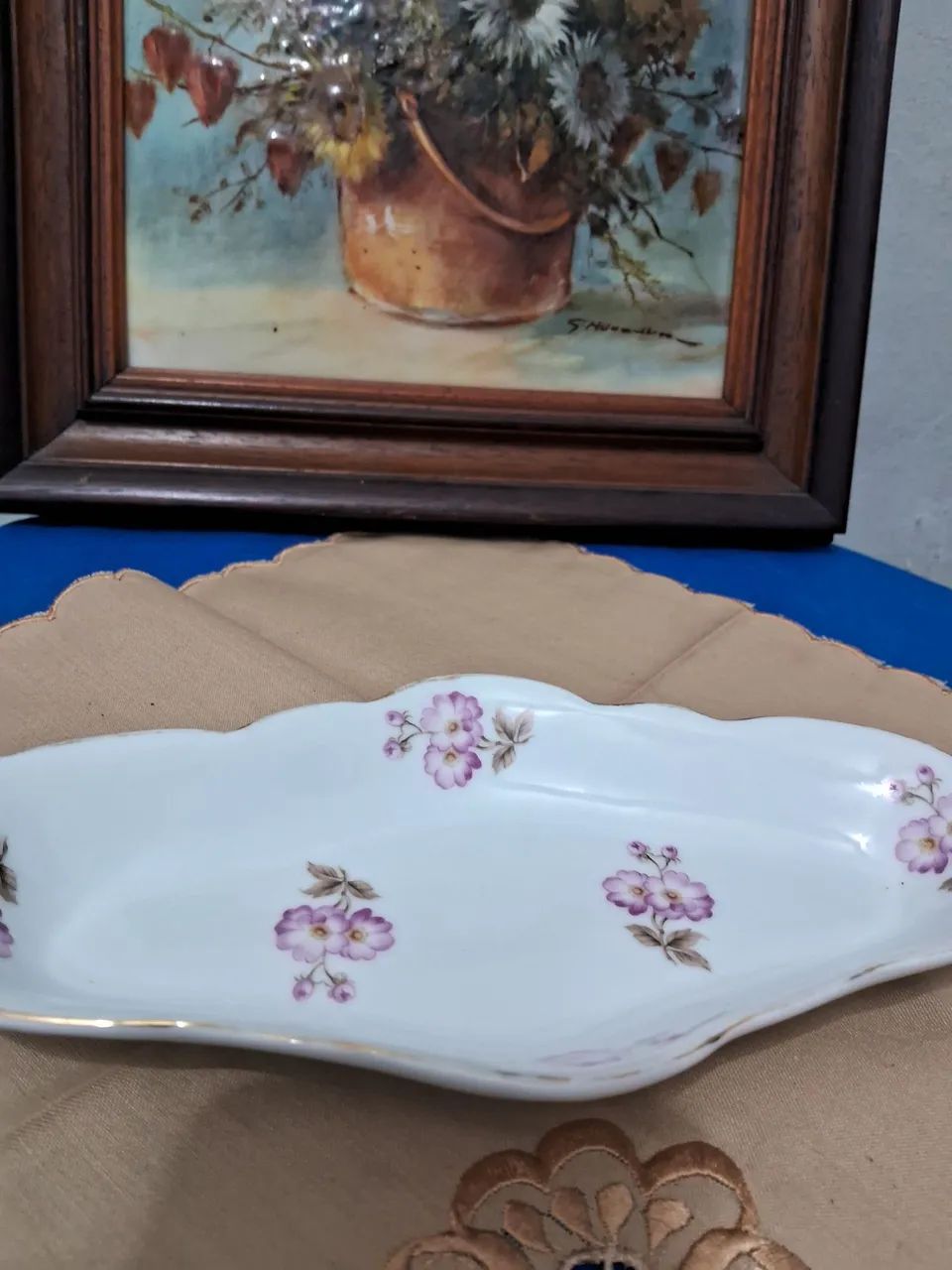 Antigo corvilhete porcelana real - Foto 6