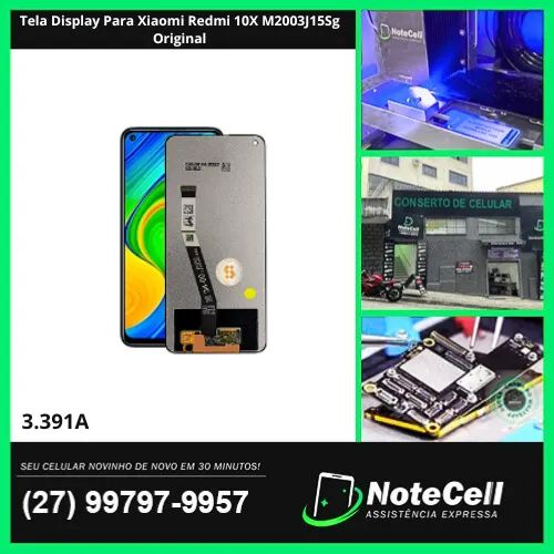 Tela Display Para Xiaomi Redmi 10X M2003J15Sg Original 