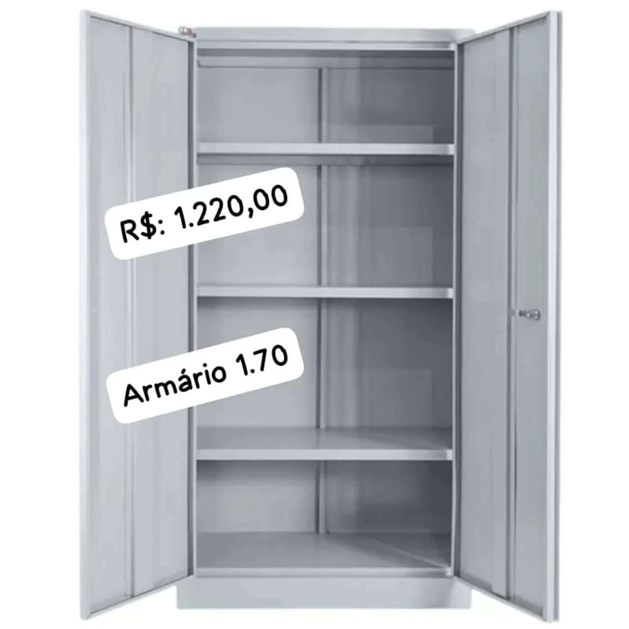 Armário de aço 1.70m - Ótimo preço!