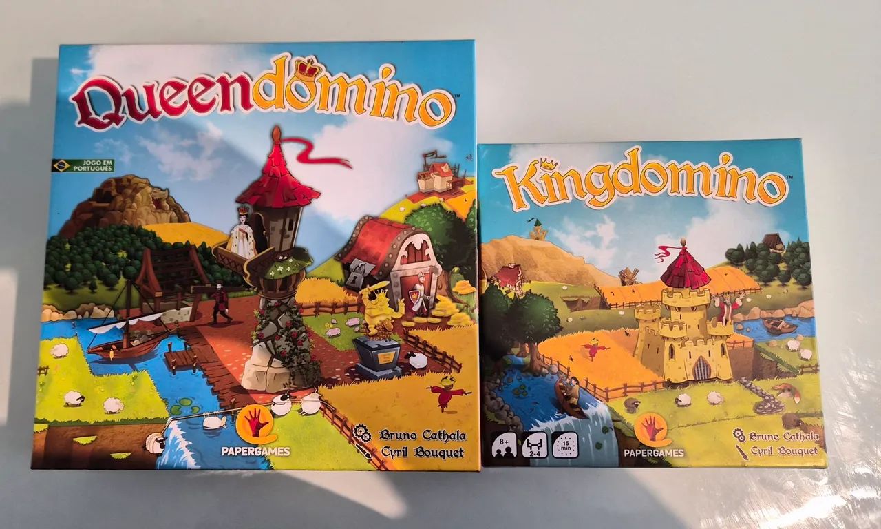 Boardgame queendomino e kingdomino 