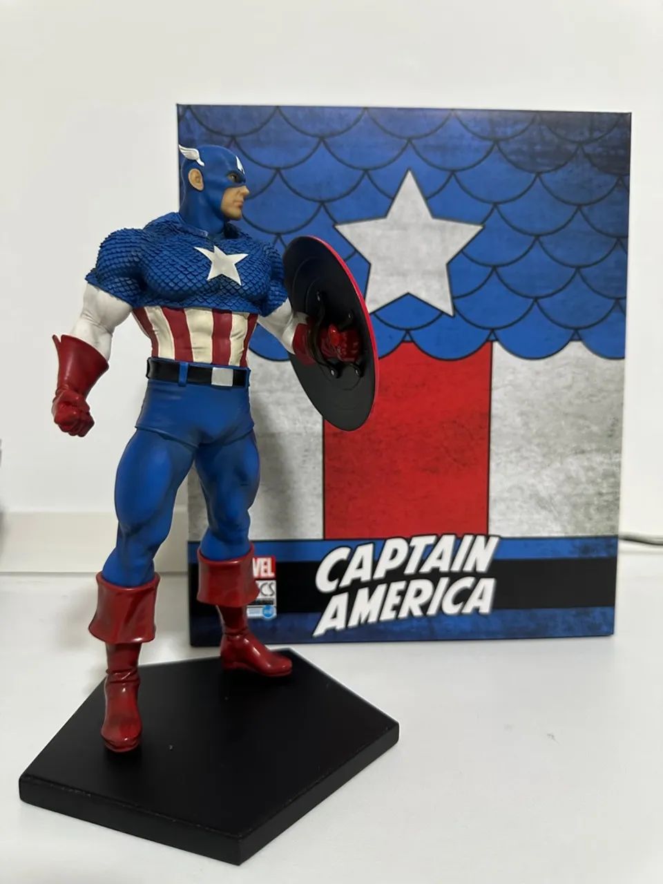 Capitão América Art Scale 1/10  Marvel Comics Serie 4 - Iron Studios (Usado) - Foto 2