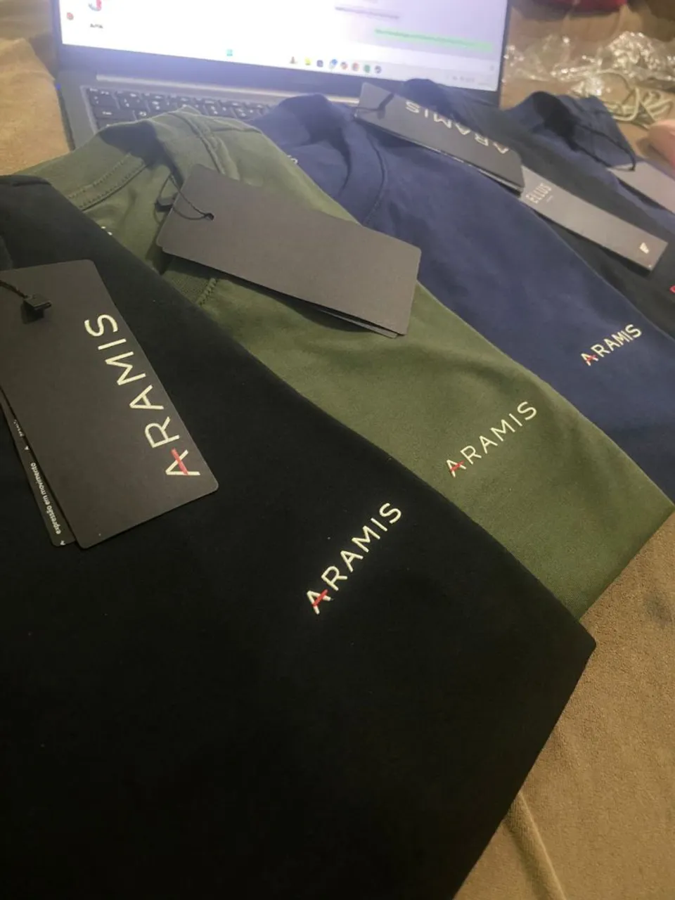 Camisetas Aramis - Cores Variadas