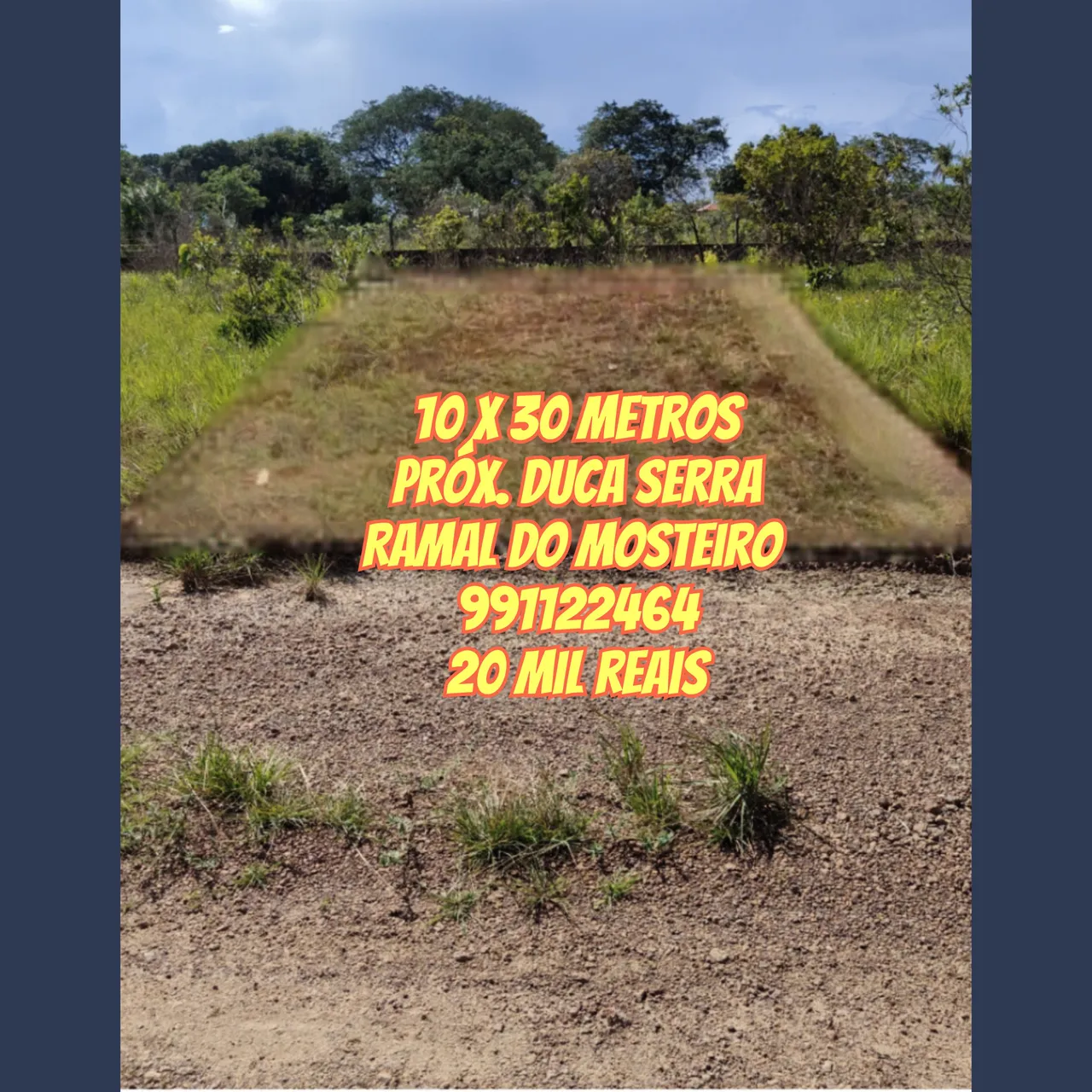 Vendo terreno barato 