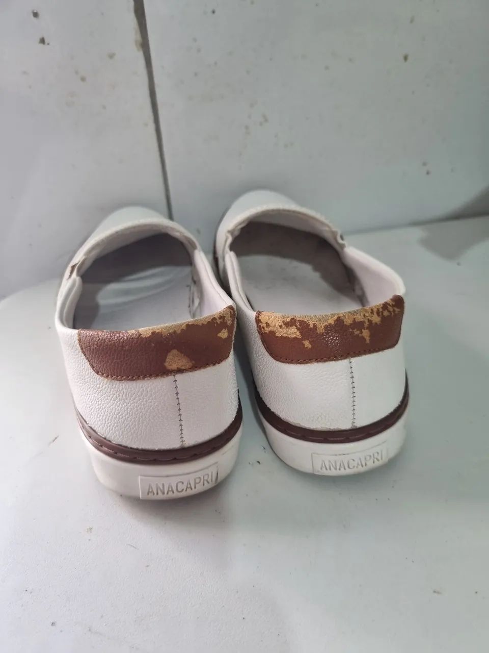 Sapato Anacapri Slip On Branco - Foto 4