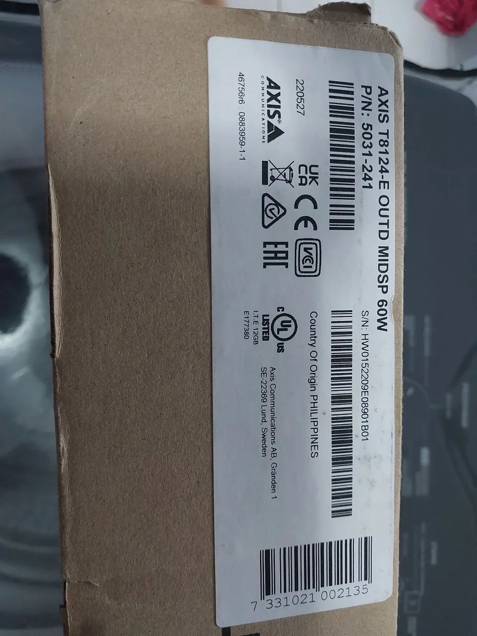 Módulo POE Axis T8124-E Outdoor 60W - Foto 5