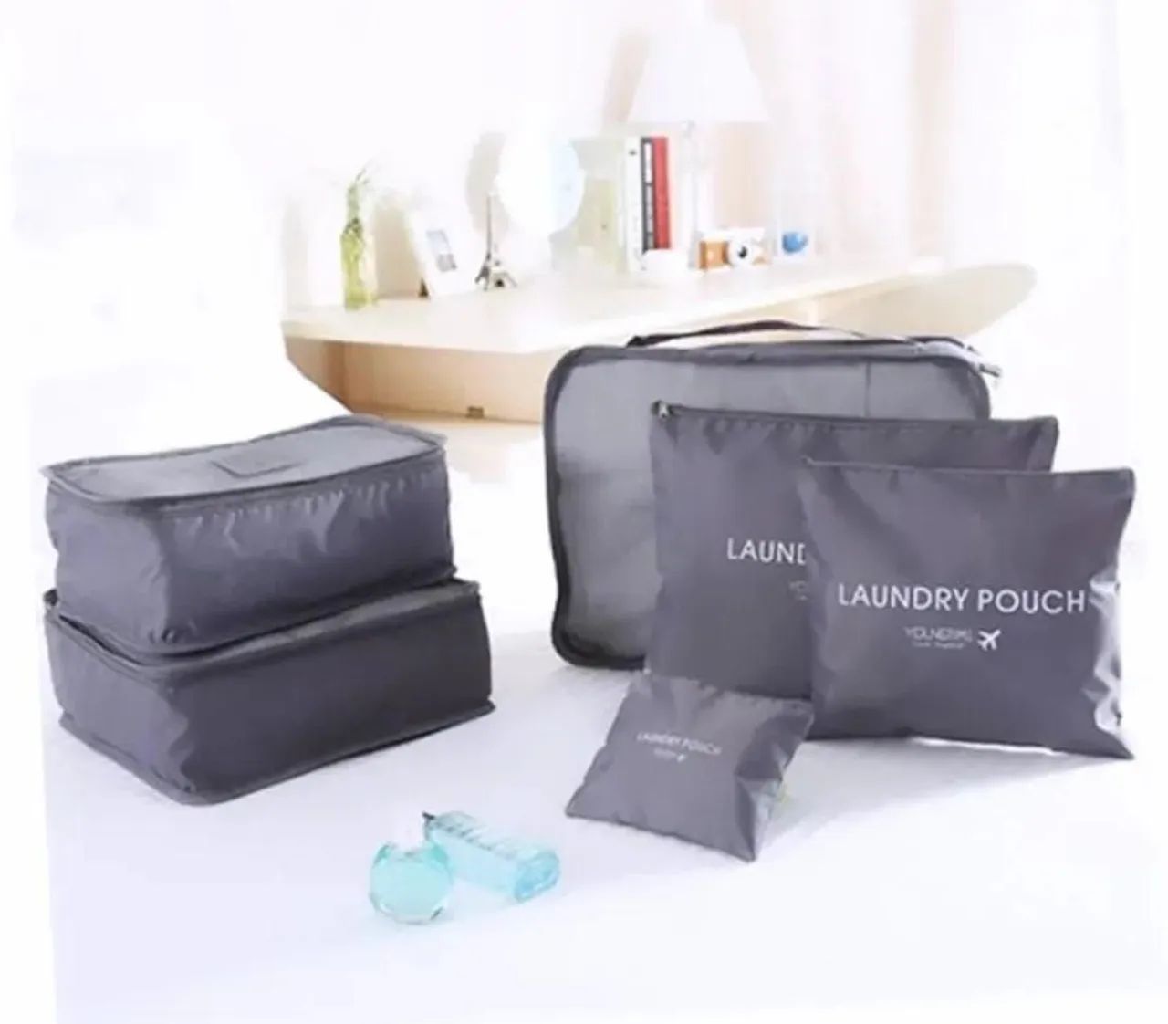 Kit Organizador de Malas - Cinza