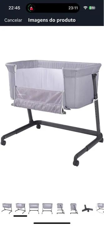 Berço Co-Sleeper para Bebê