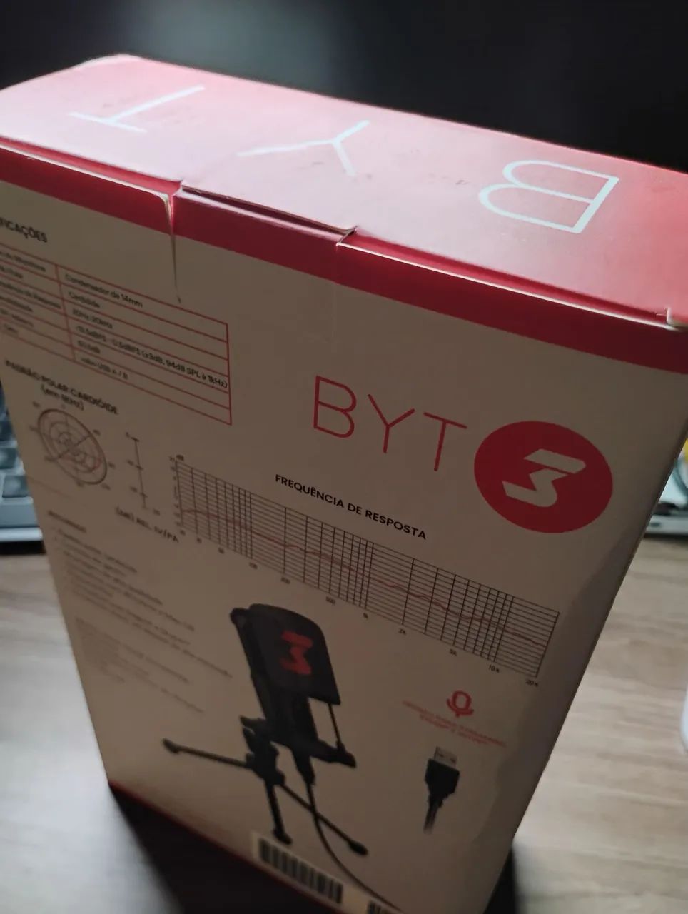 MICROFONE CARDIOIDE BYT - DT3 *Melhor Preço* - Foto 2