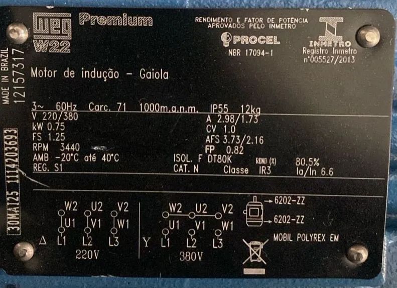 Motor WEG W22 Premium. - Foto 5