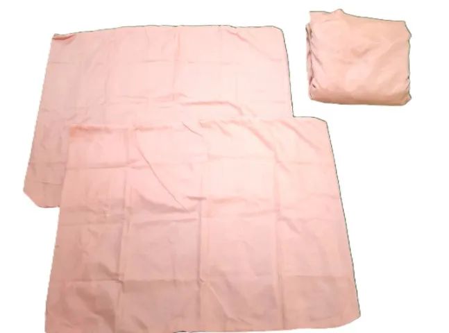 Jogo de cama Queen liso 3 peças poliester 1,98/1,58/20  - Foto 2