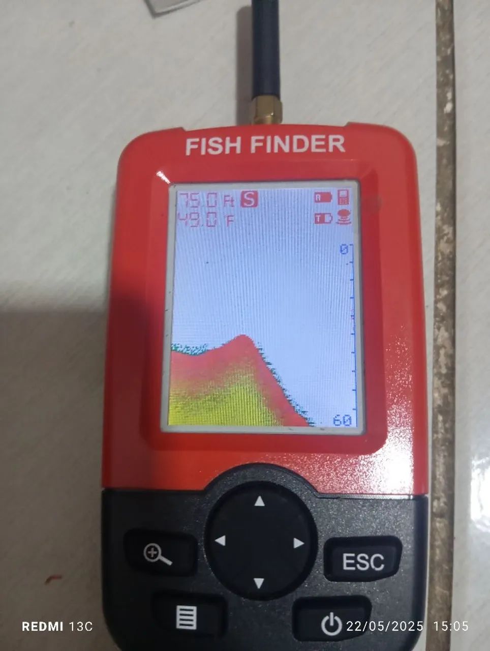 Fish Finder Wireless - Localizador de Peixes - Foto 2