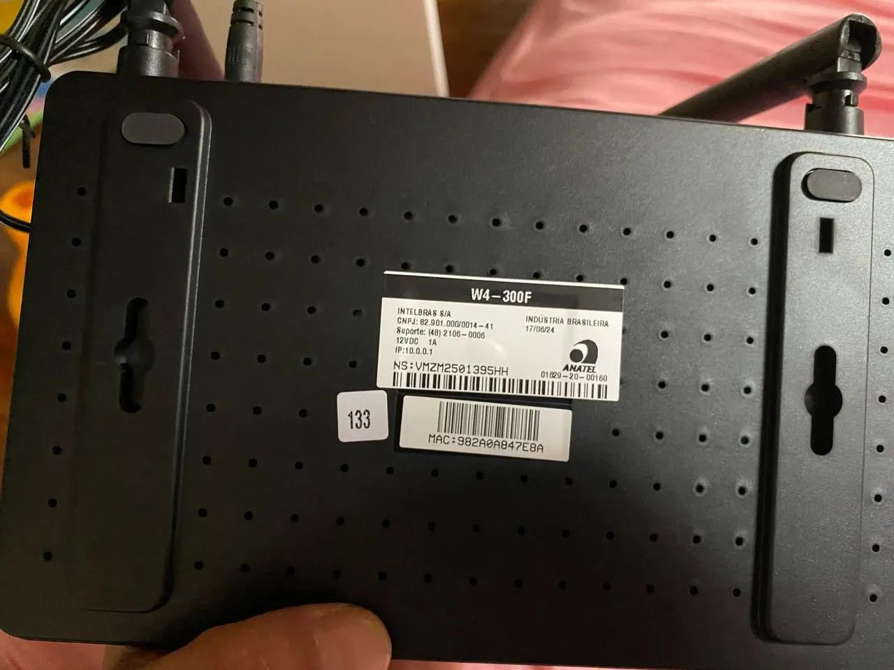 Roteador Intelbras Wi-Fi 4 W4-300F - Foto 4