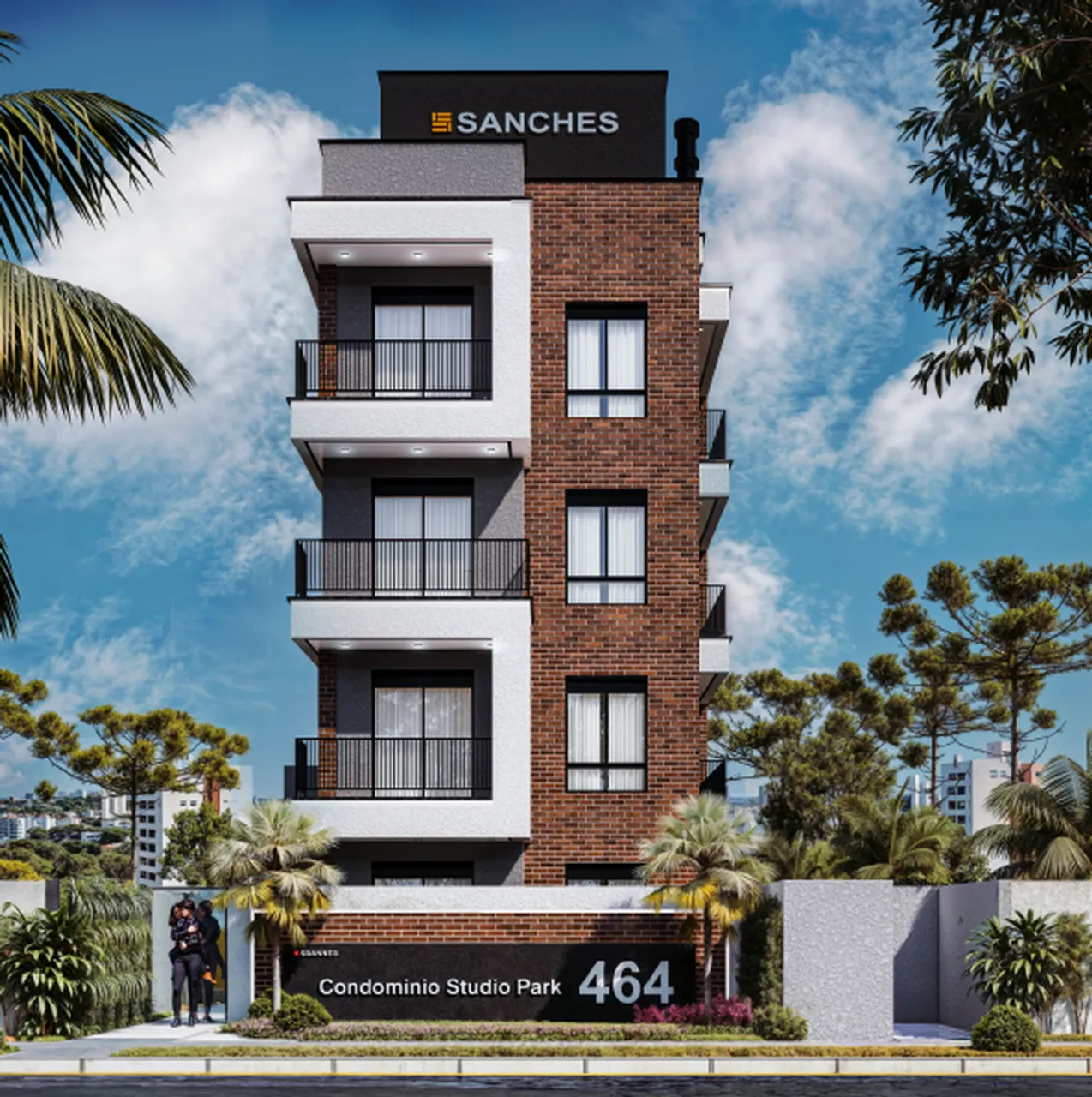 Studio à venda em Curitiba, Novo Mundo, com 1 quarto, 19,86m²