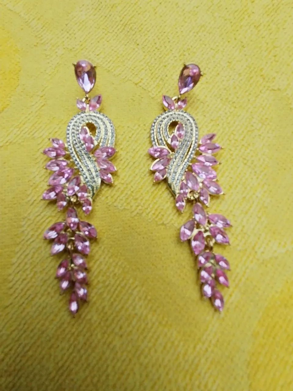 Brinco Pink Glam  - Foto 3