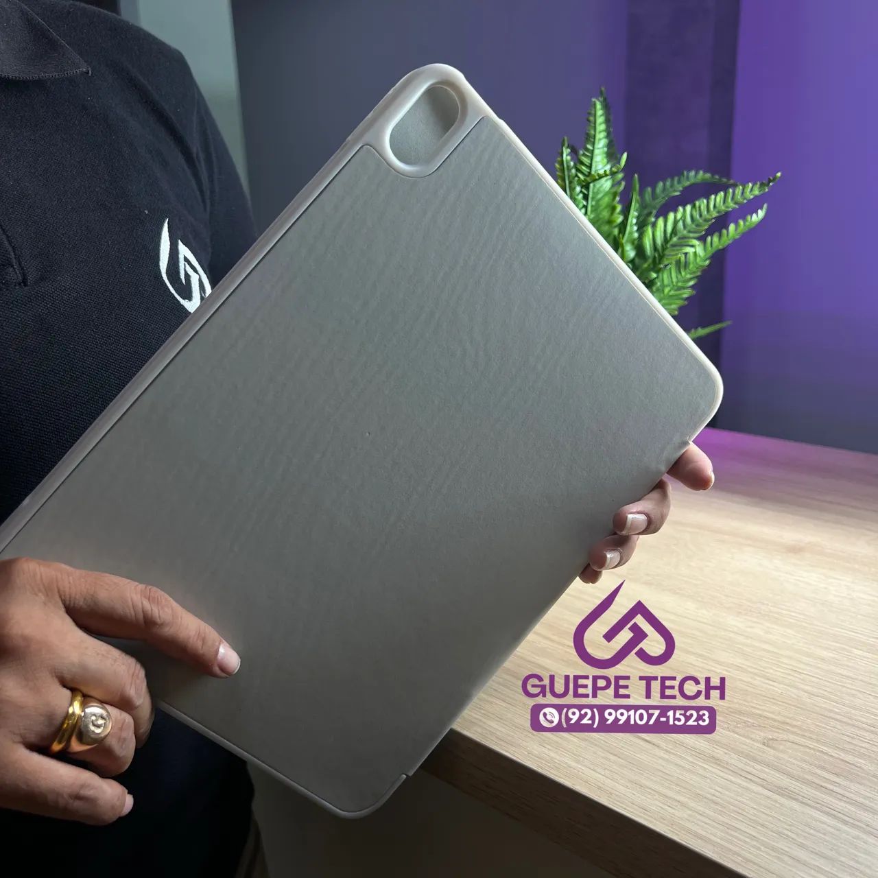 Capa Para iPad 11 - Cinza - Foto 3