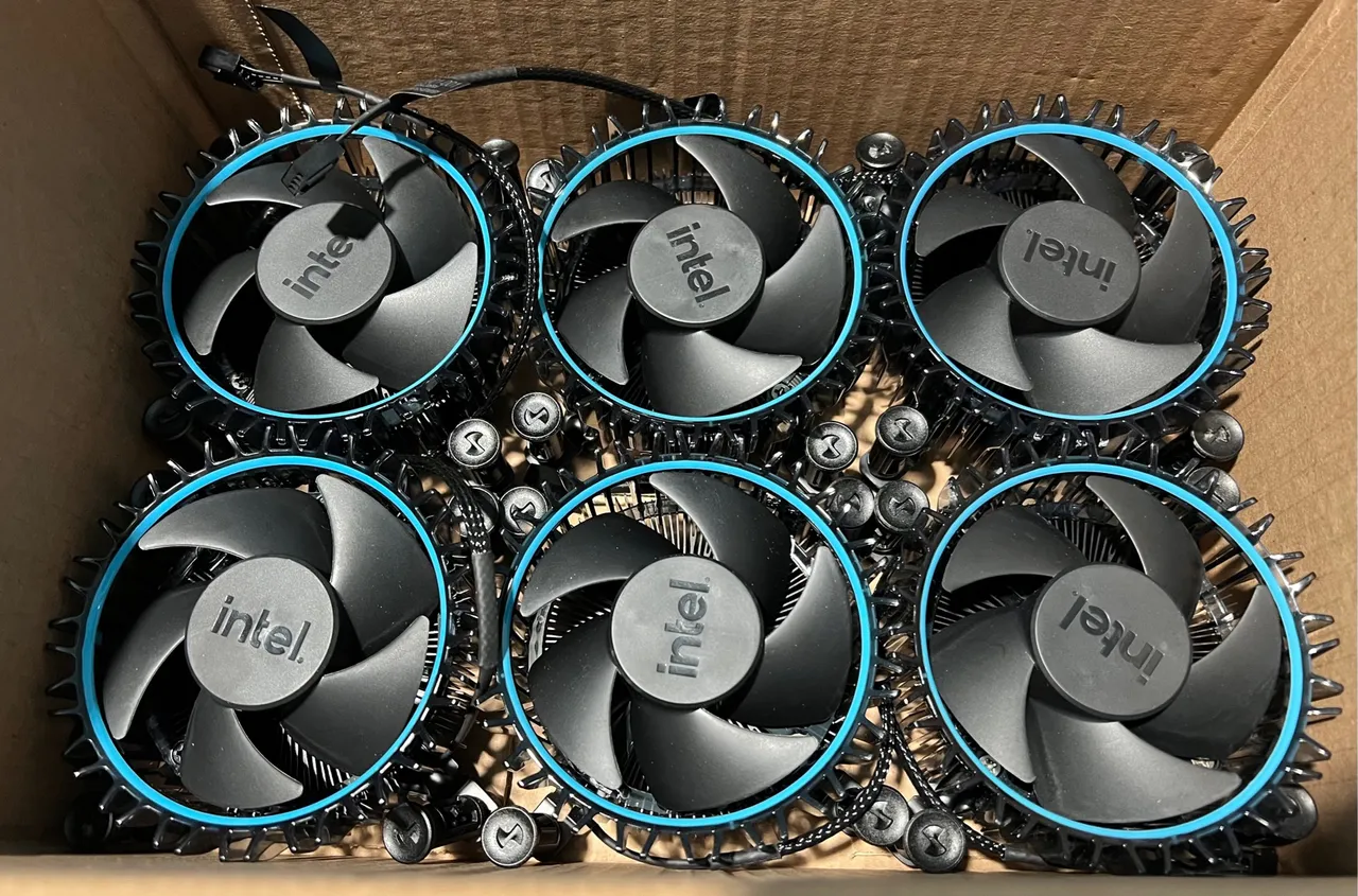 Intel cooler para processador LGA 1700