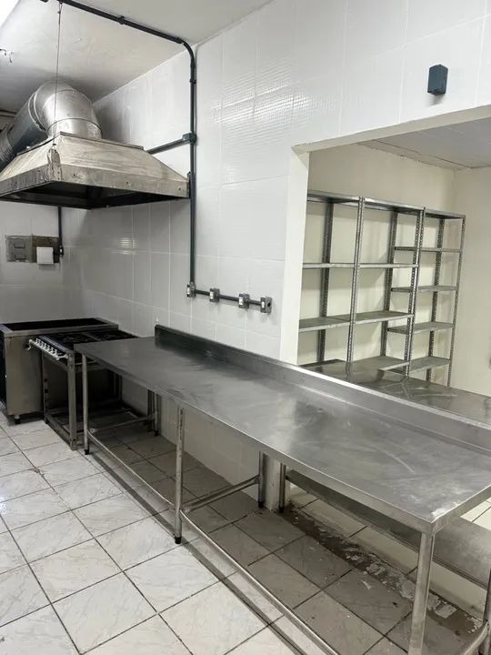 Bancada de inox industrial 2,85 X 0,70 - Foto 3