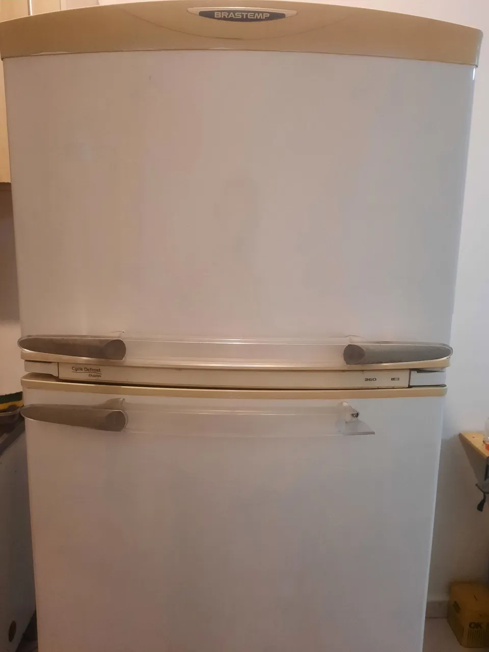 Geladeira Duplex Brastemp Defrost 360L Funcionando