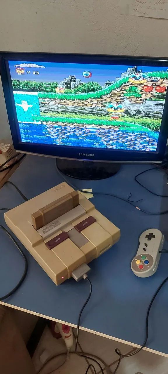 Super nintendo completo com 1 jogo - Foto 4
