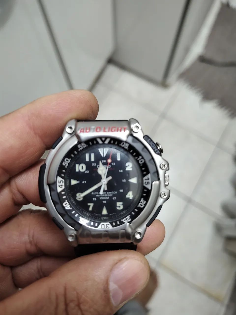 Relógio Esportivo Digital com Pulseira de Borracha MD-310 clássico. - Foto 4