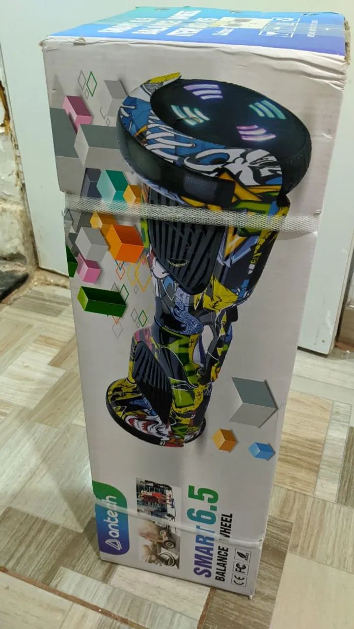 Hoverboard Overboard Skate Elétrico Infantil Bluetooth - Foto 3