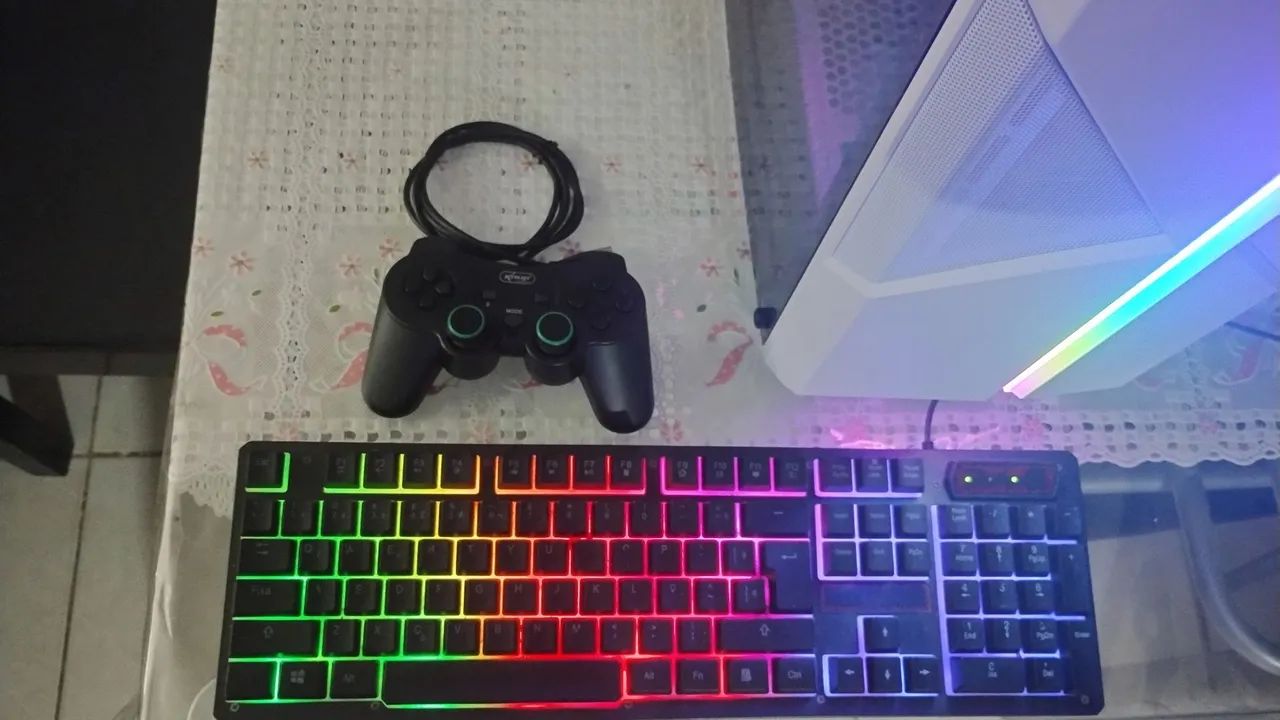 PC Gamer Bluetooth Branco - Foto 3