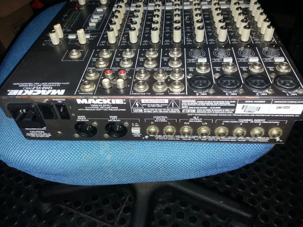Mesa Mackie 1202 Vlz Pro Profissional - Equipamentos e Acessórios