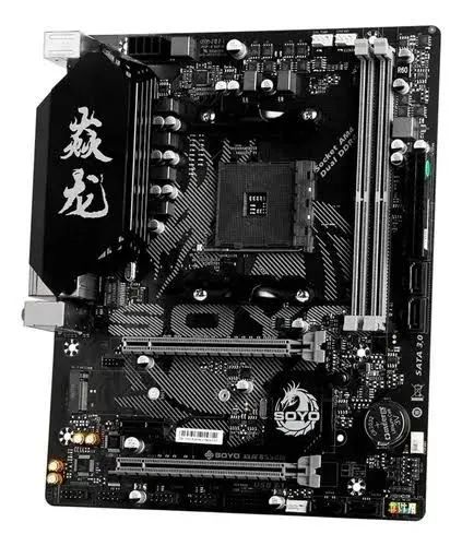 Placa mãe AM4 B550M Soyo *Nova  - Foto 2