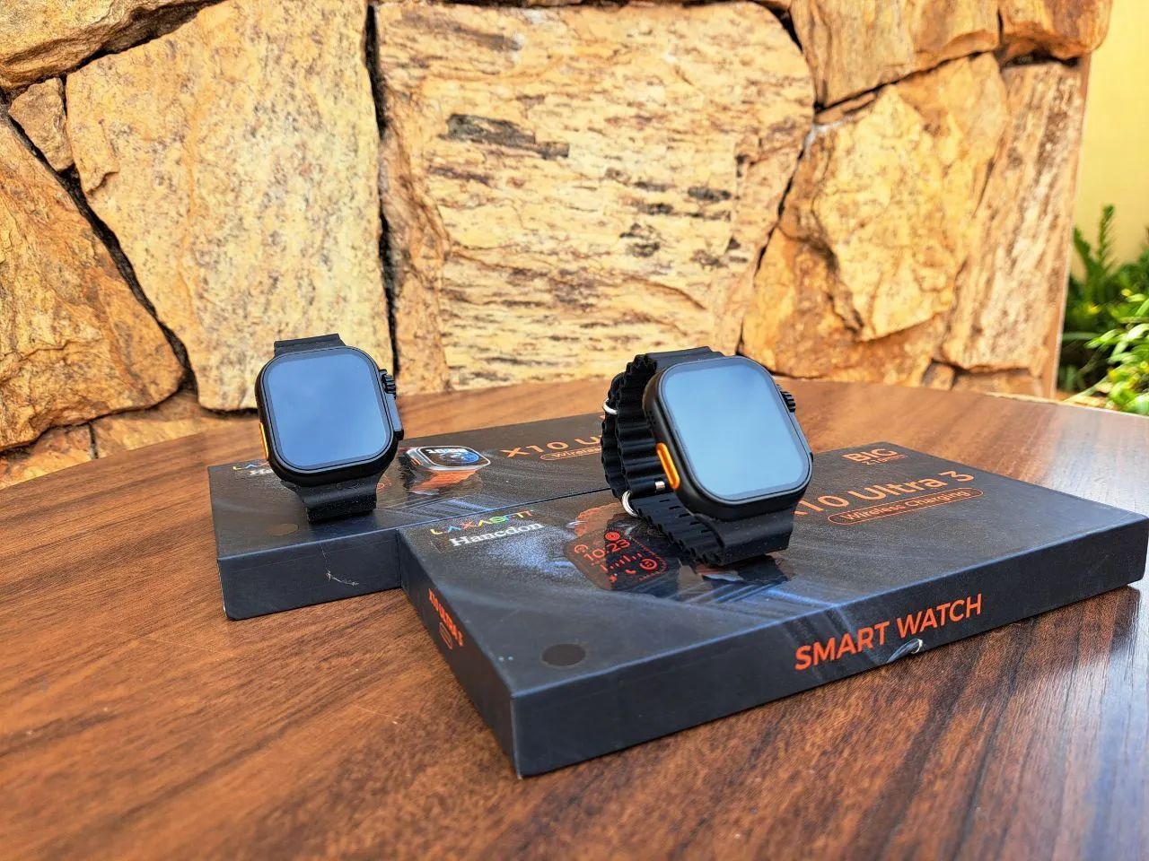 Smartwatch relogio x10 super tela amoled 30 funcoes  - Foto 6