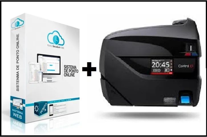 Sistema de Ponto Secullum mais Relógio ponto Digital